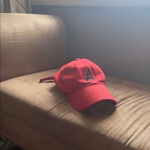 Red A Strapback